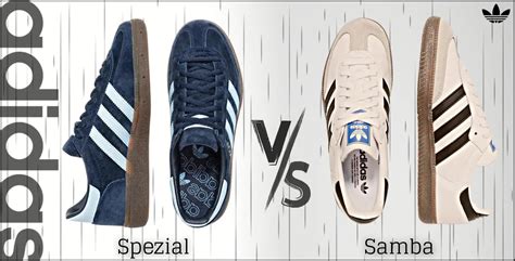 adidas spezial oder samba|difference between samba and spezial.